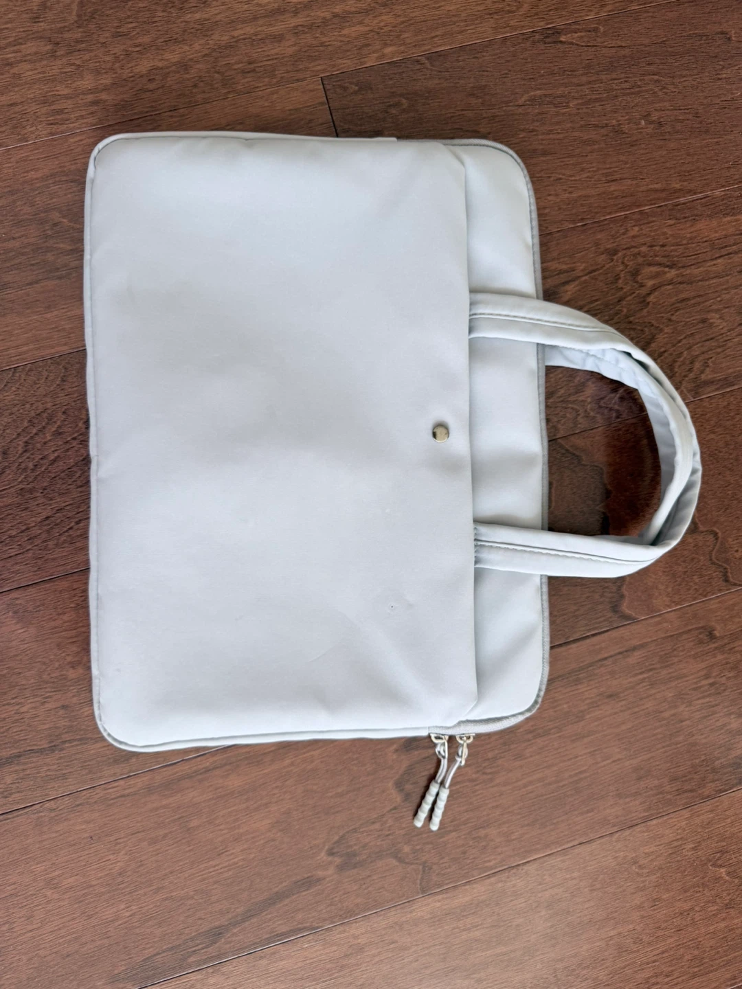 Light Grey Laptop Sleeve with Handles