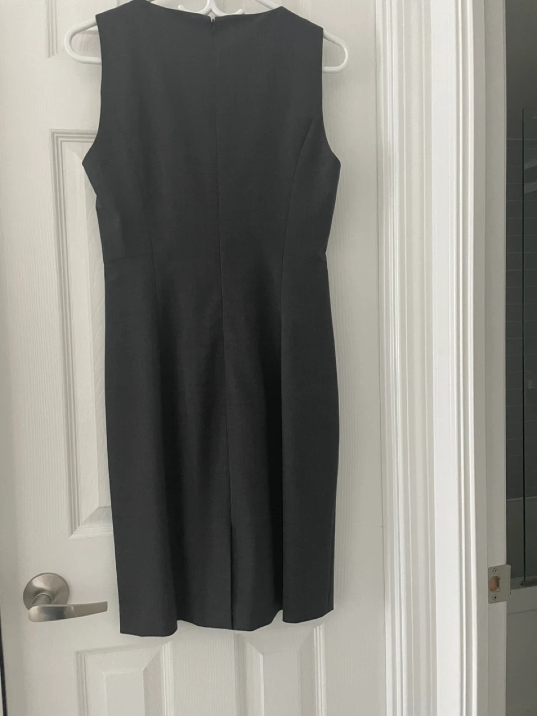 Theory Grey Sleeveless Dress - Size 4 - photo 2