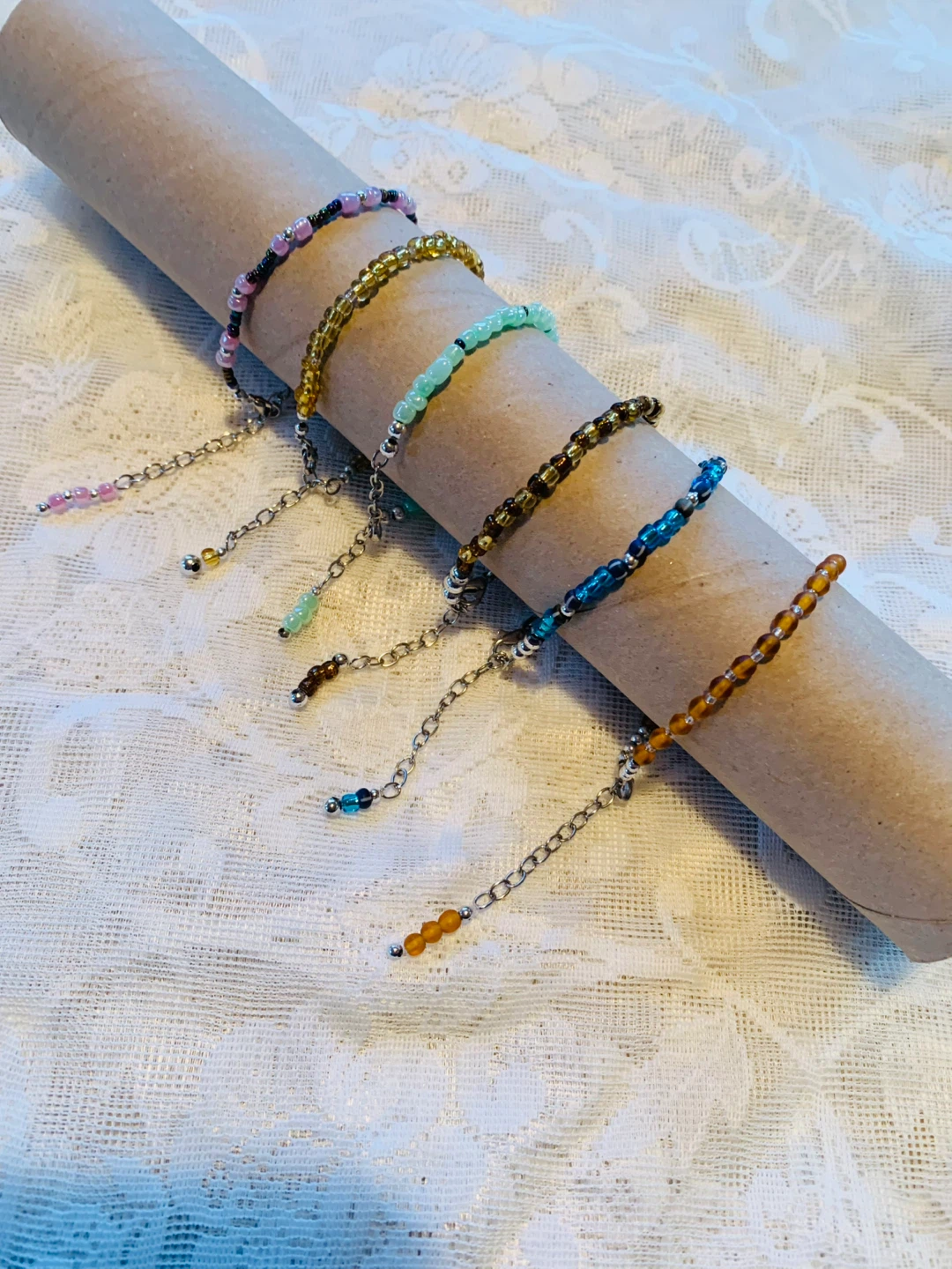NEW Bracelet or Anklet (adjustable) Handcrafted