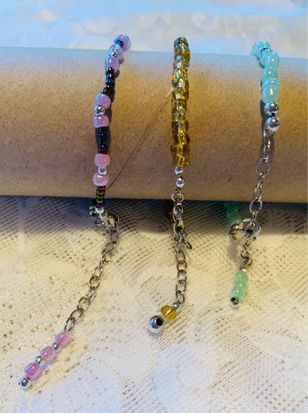 NEW Bracelet or Anklet (adjustable) Handcrafted - photo 2