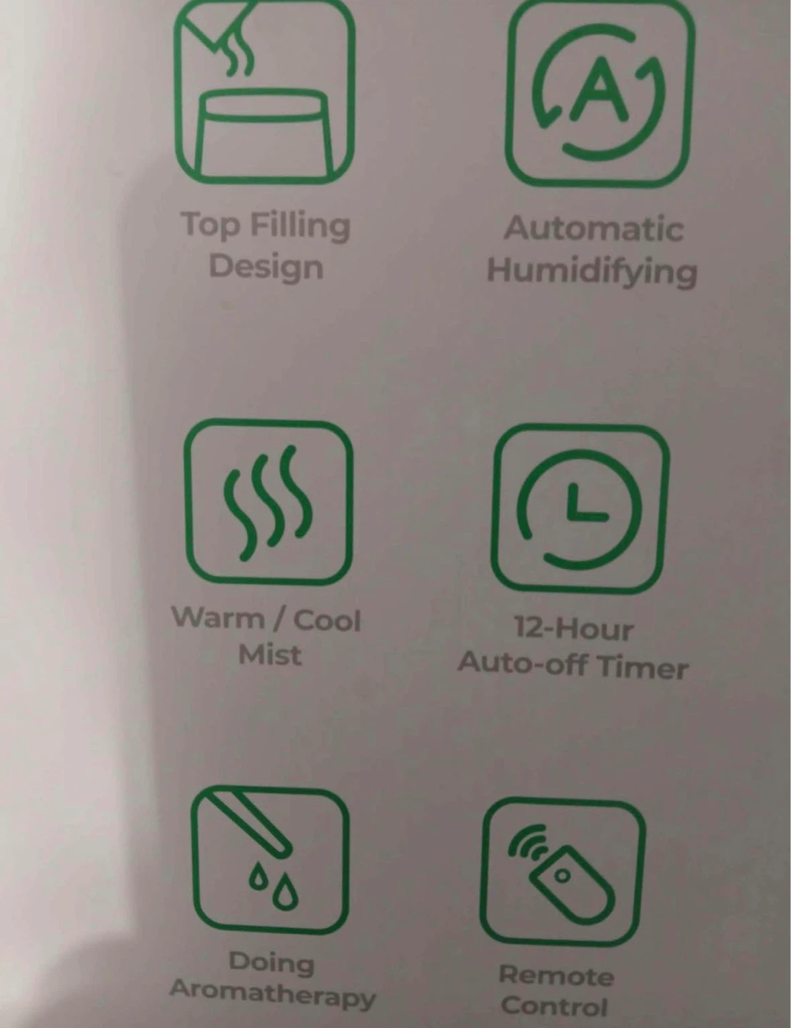 Homvana Hybrid Ultrasonic Humidifier 6.5L - photo 4