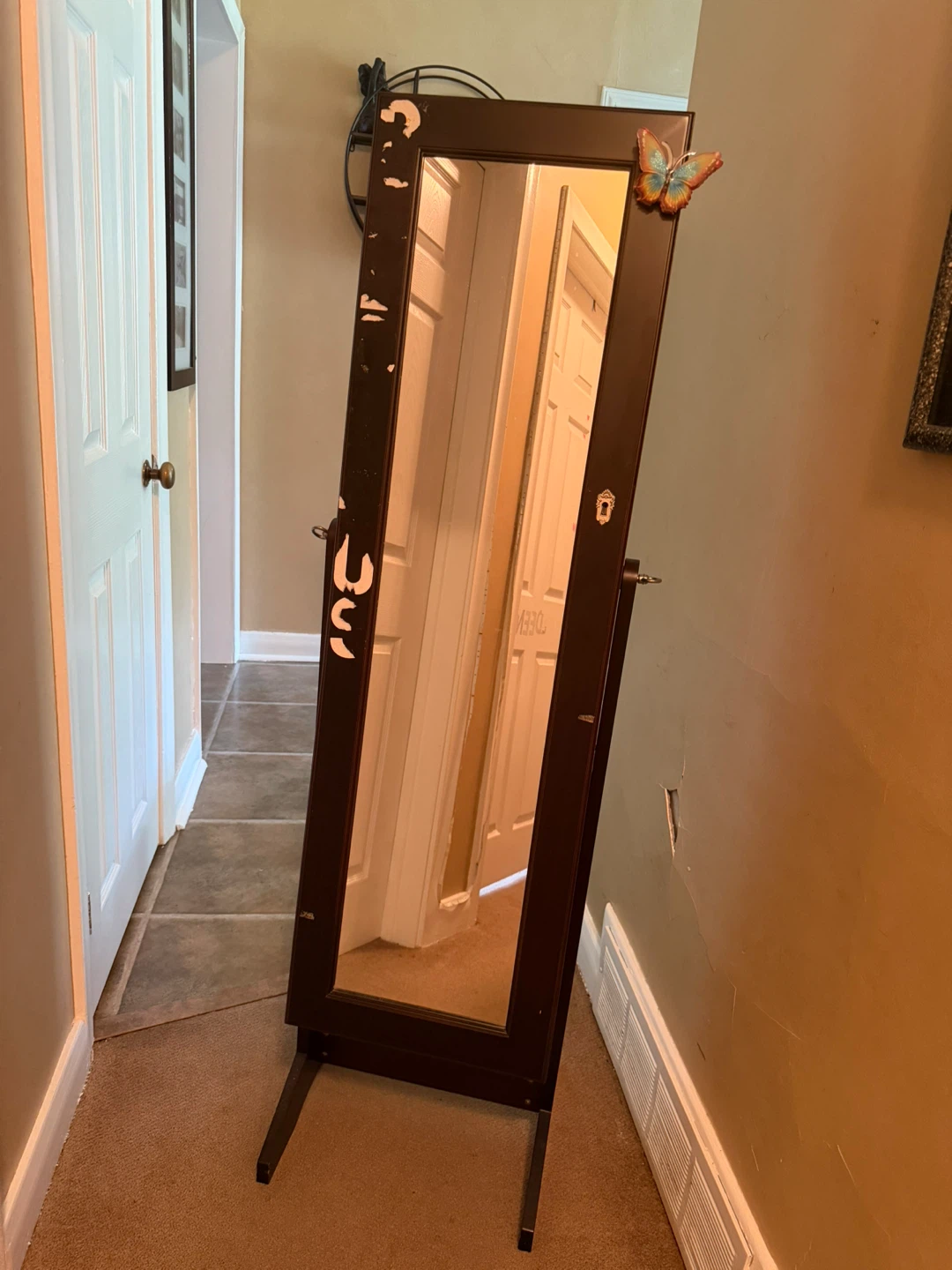 Standing Jewellery Mirror - photo 2