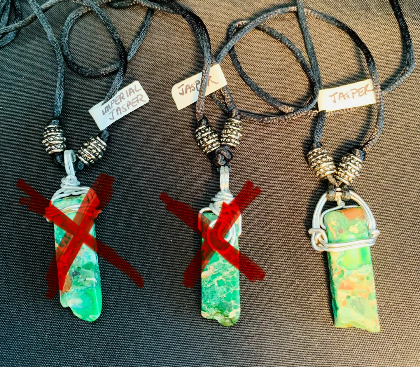 NEW Necklace Genuine Semi-precious Nugget Gemstone Pendant - photo 2