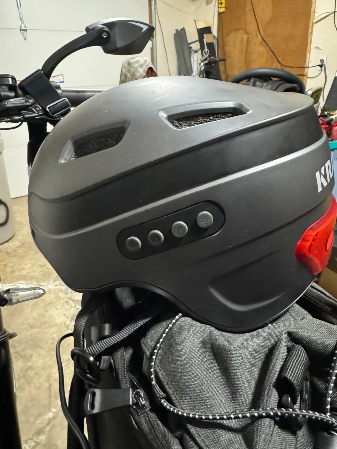Krcess Smart Bicycle Helmet with Remote Control