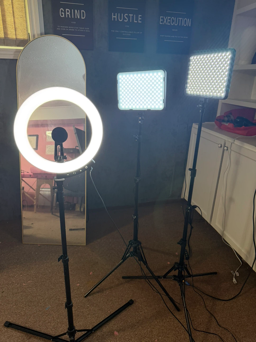 Ring Light and LED Panel Lighting Kit - photo 2