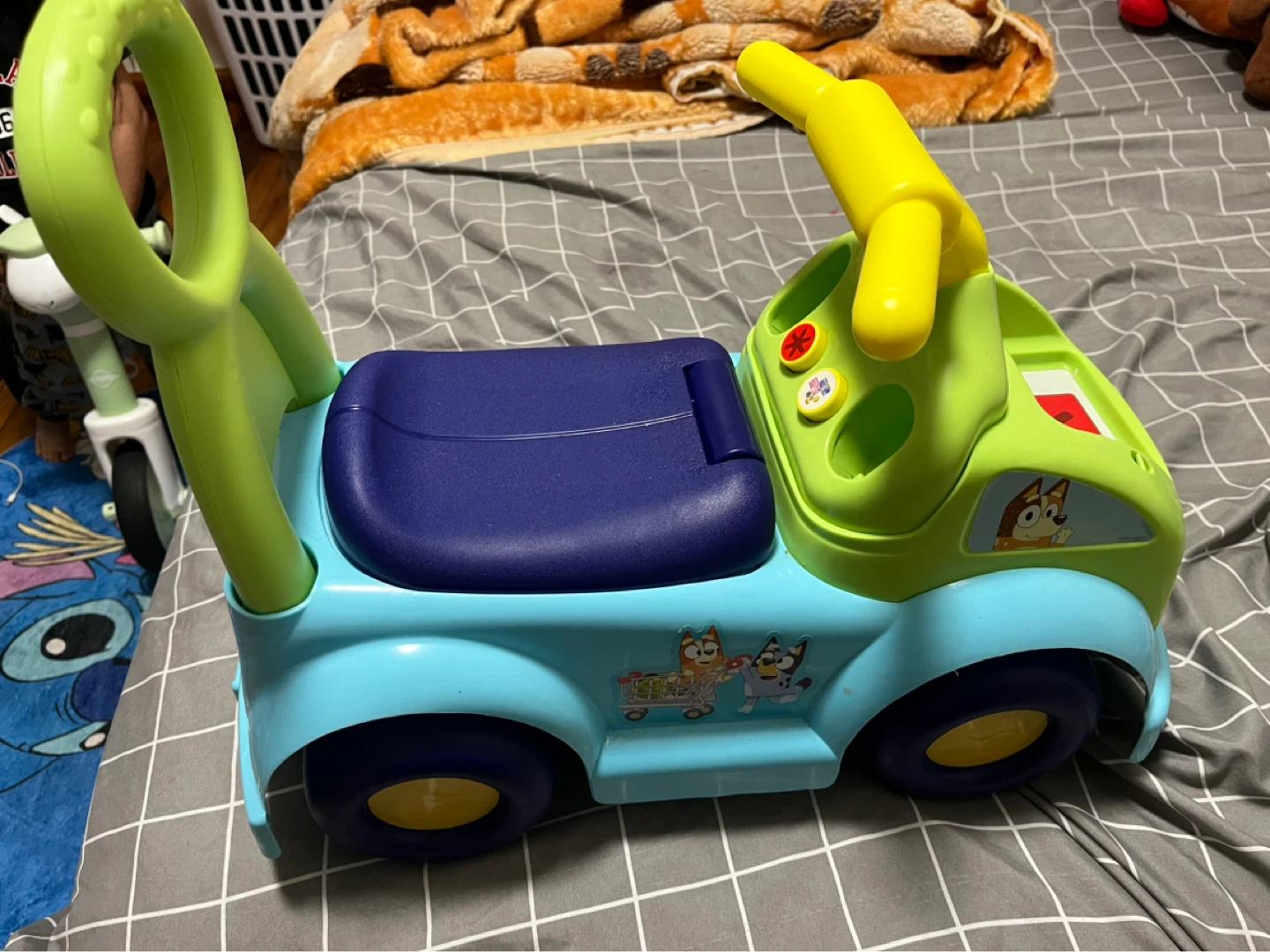 Bluey Ride-On Toy with Handle