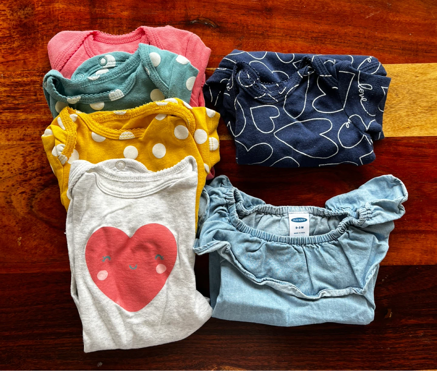 ☀️ Baby Girl Outfit Bundle 17 items (0-3M and 3M) - photo 3
