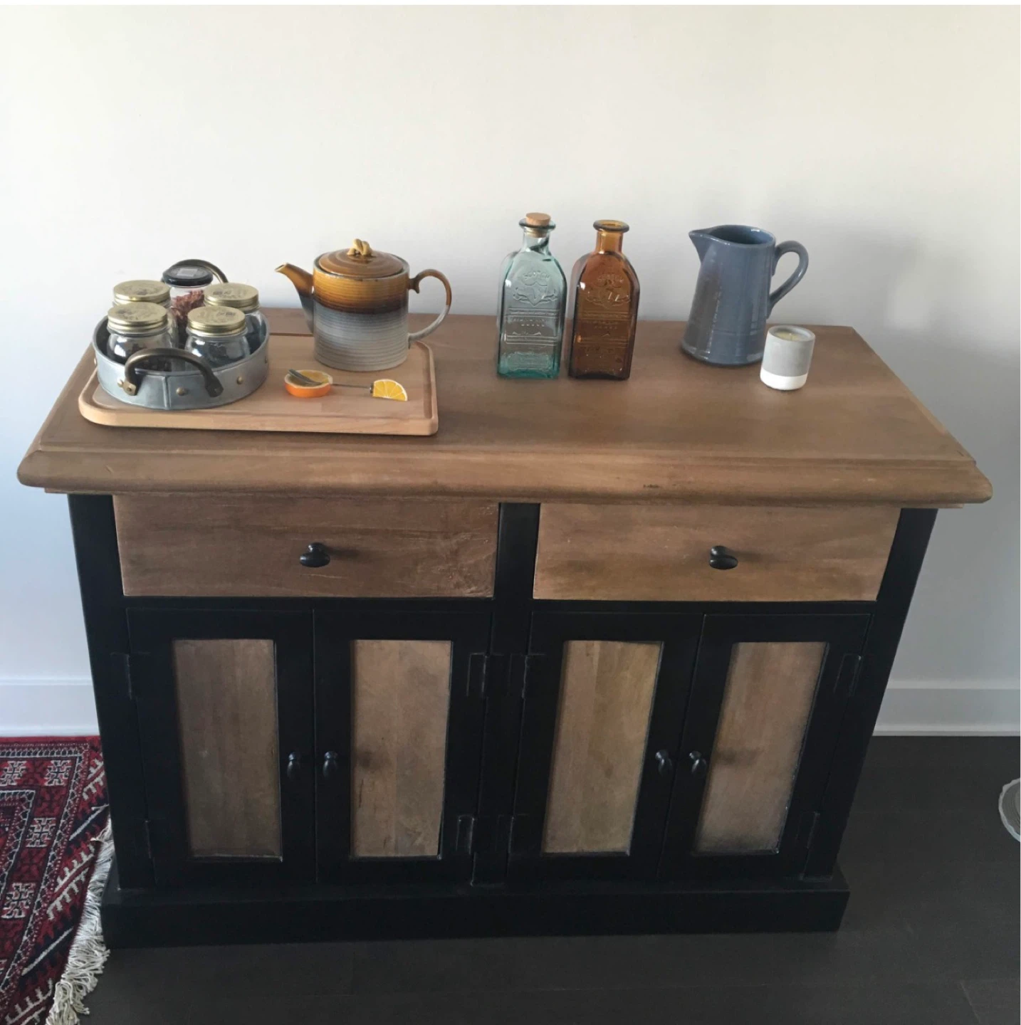 Buffet - Bois & Cuir - photo 2