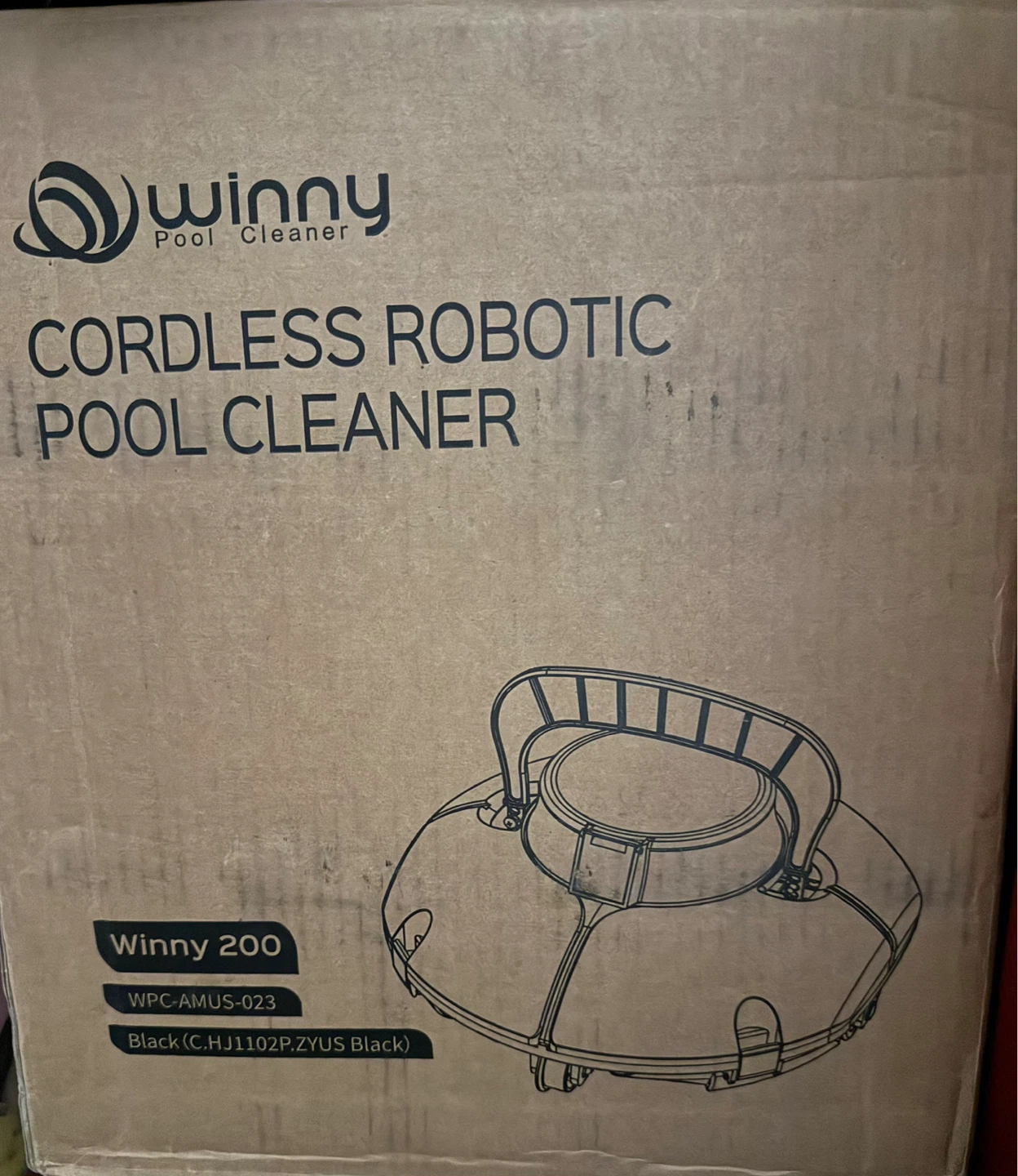 Winny 200 Cordless Robotic Pool Cleaner WPC-AMUS-023