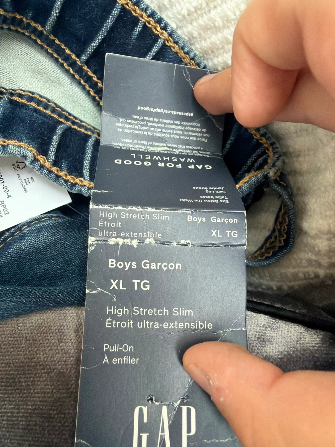 GAP Boys Stretch Slim Jeans XL TG - photo 4