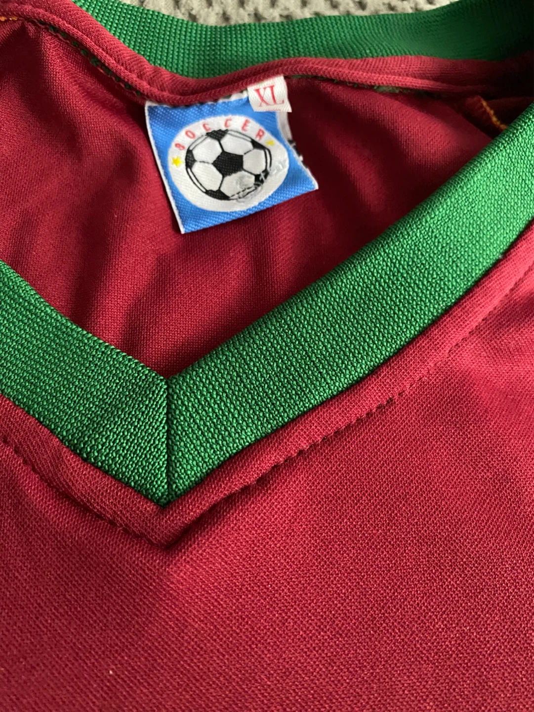 Portugal Soccer Jersey Cristiano Ronaldo #17 XL - photo 2