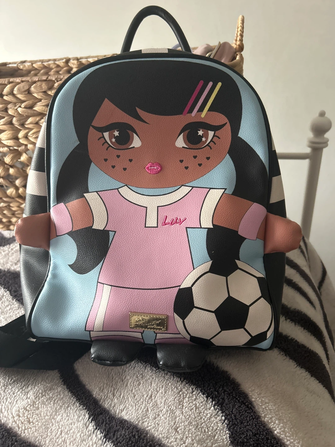 Betsey Johnson Soccer Player Backpack