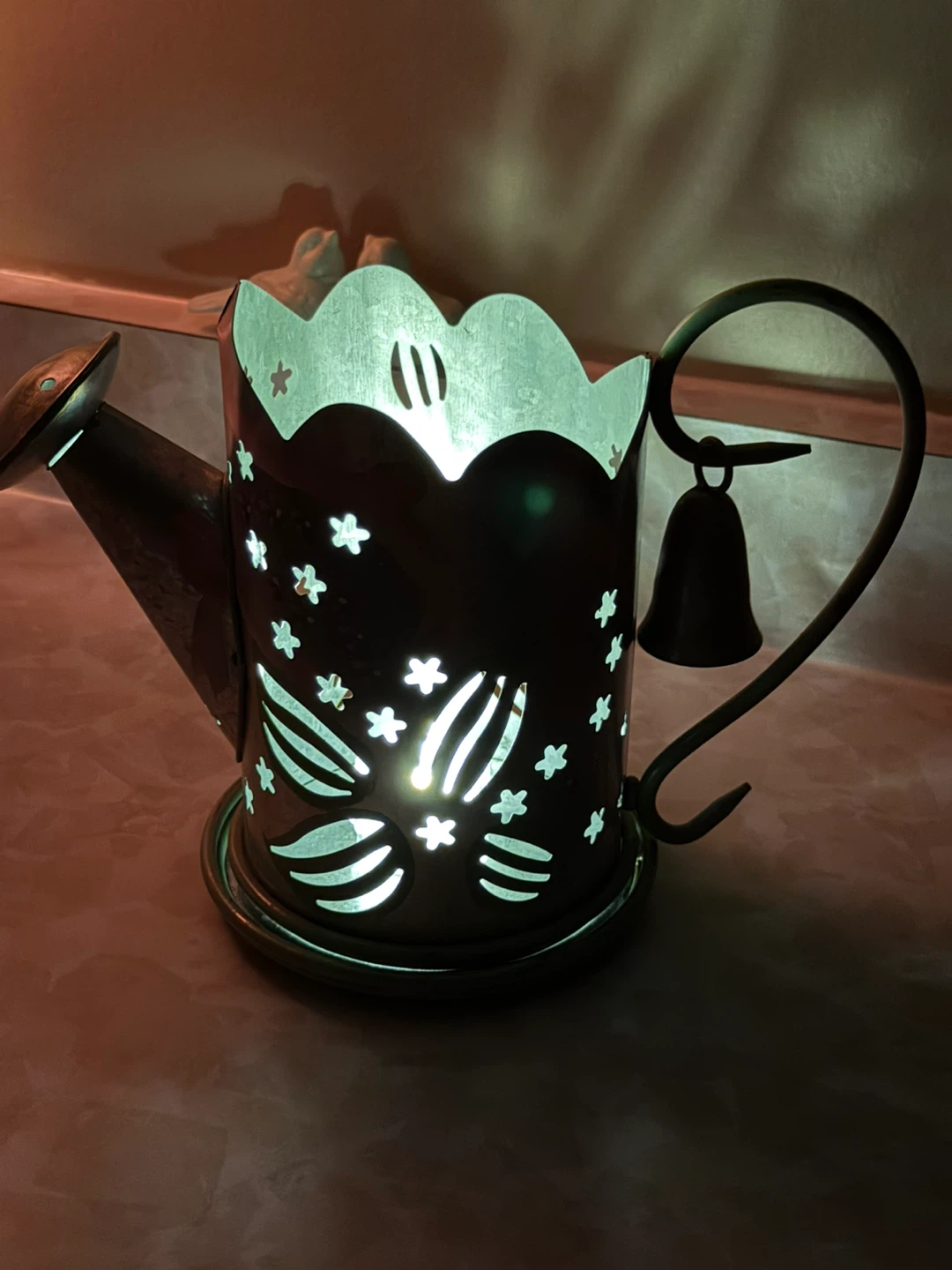 Party light candle holder shaped like a watering jug - photo 4