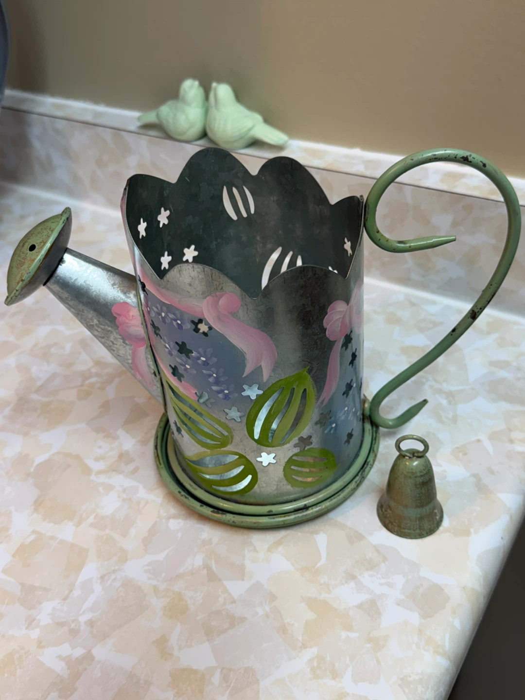Party light candle holder shaped like a watering jug - photo 2