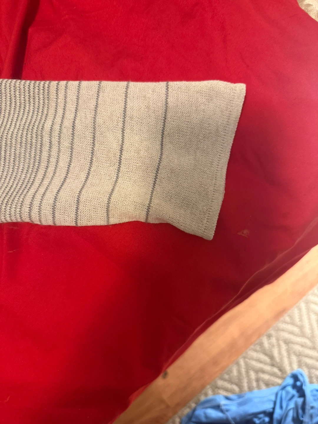 Theory Striped Long Sleeve Sweater - Size L - photo 5