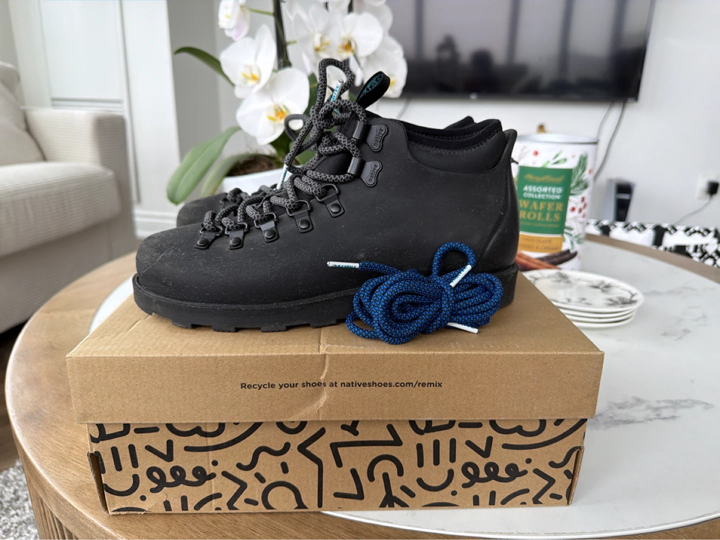 Native Shoes Waterproof Boots - Black