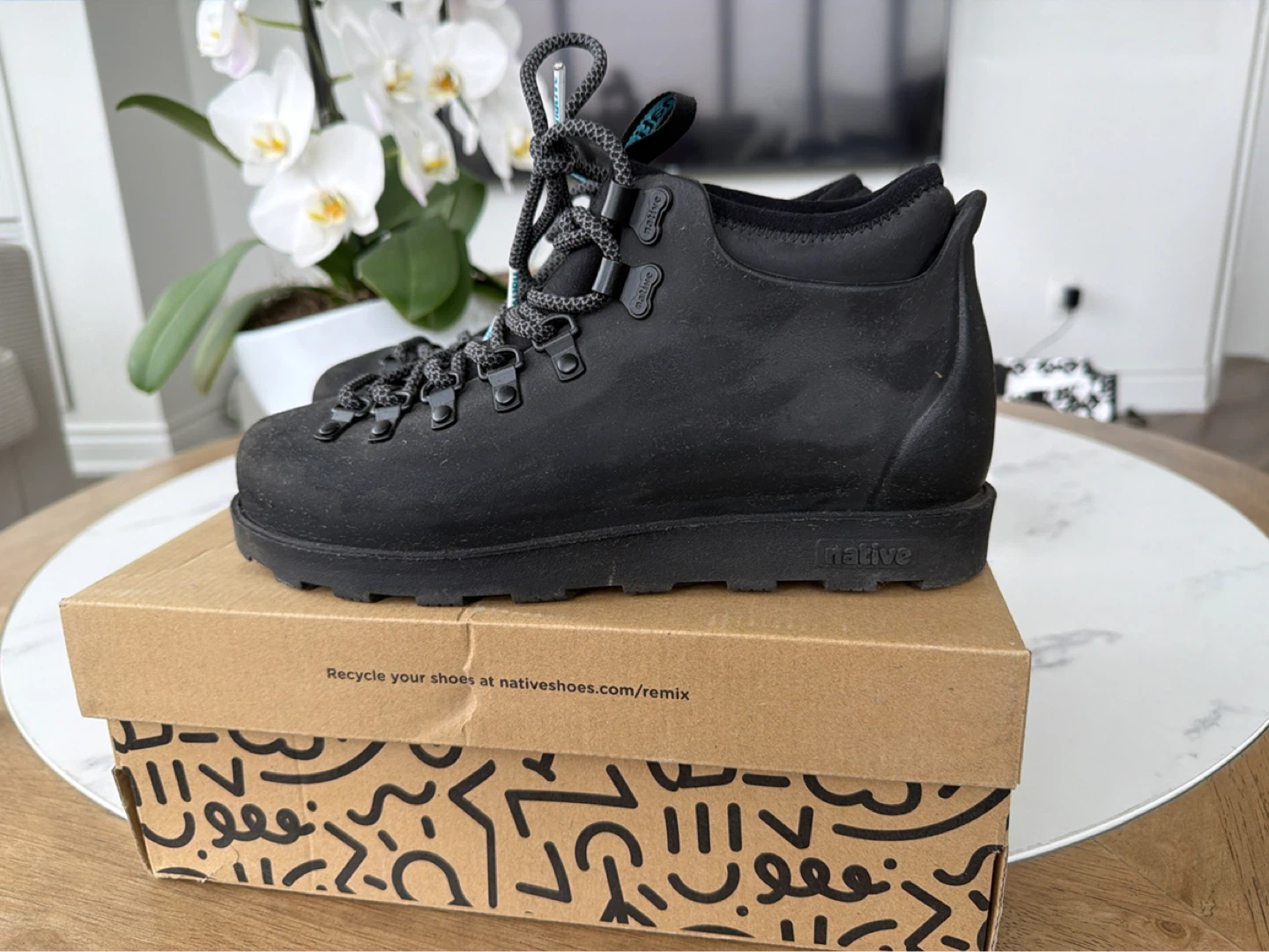 Native Shoes Waterproof Boots - Black - photo 3