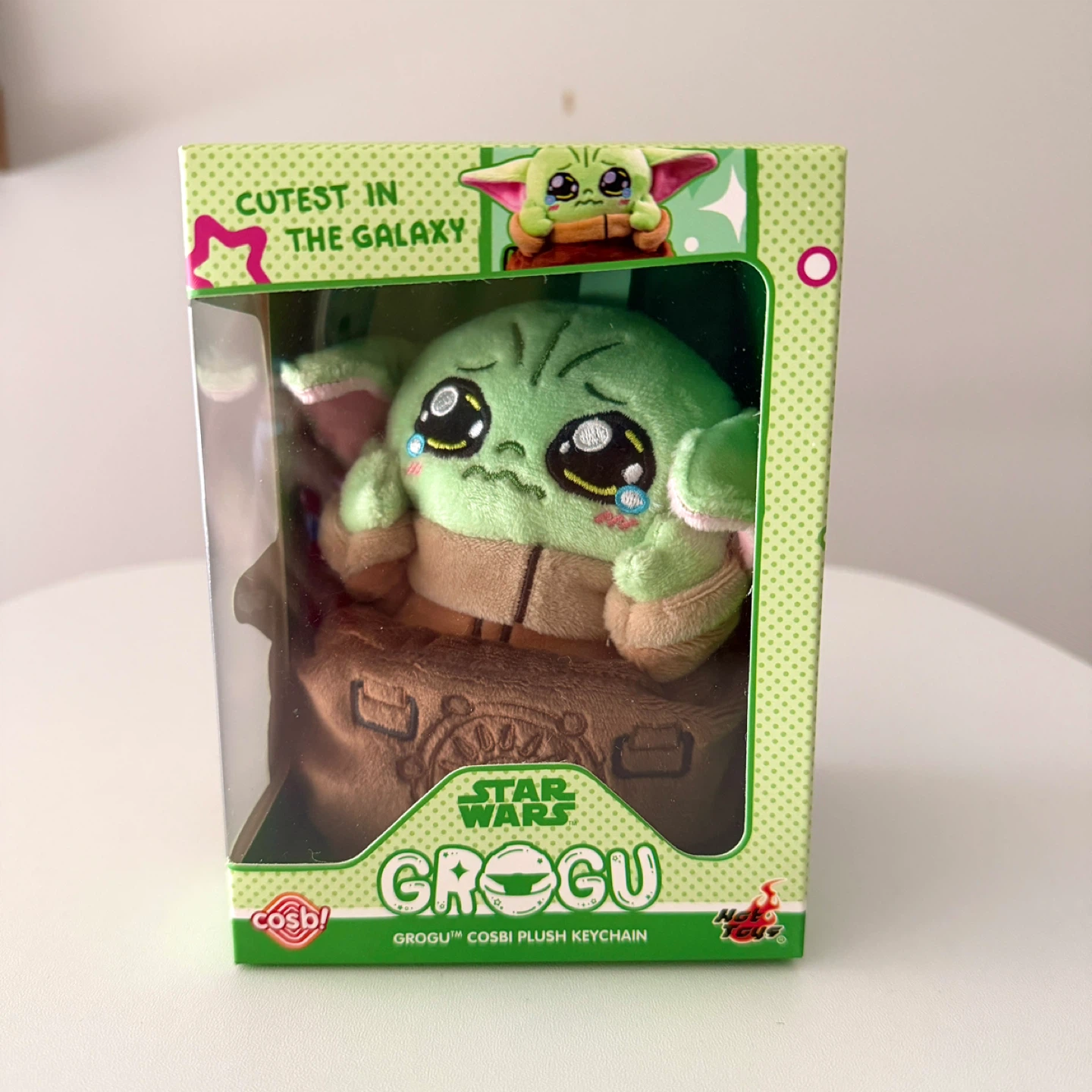 Star Wars Grogu plush Bag Charm from Japan! NWT