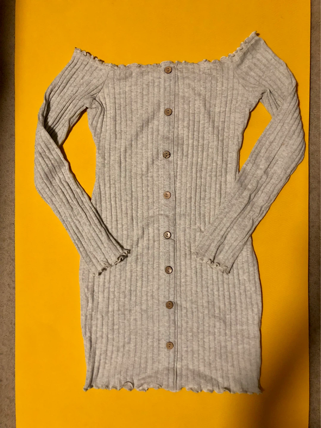 Off shoulder sweater dress - photo 2