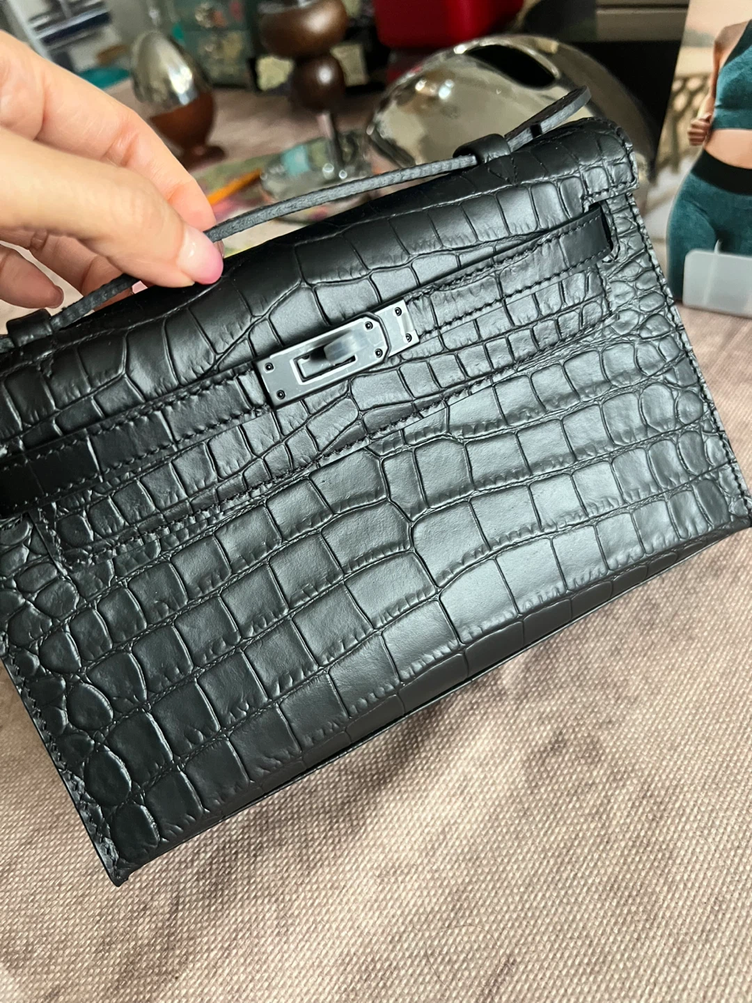 Kelly Pochette Clutch Bag