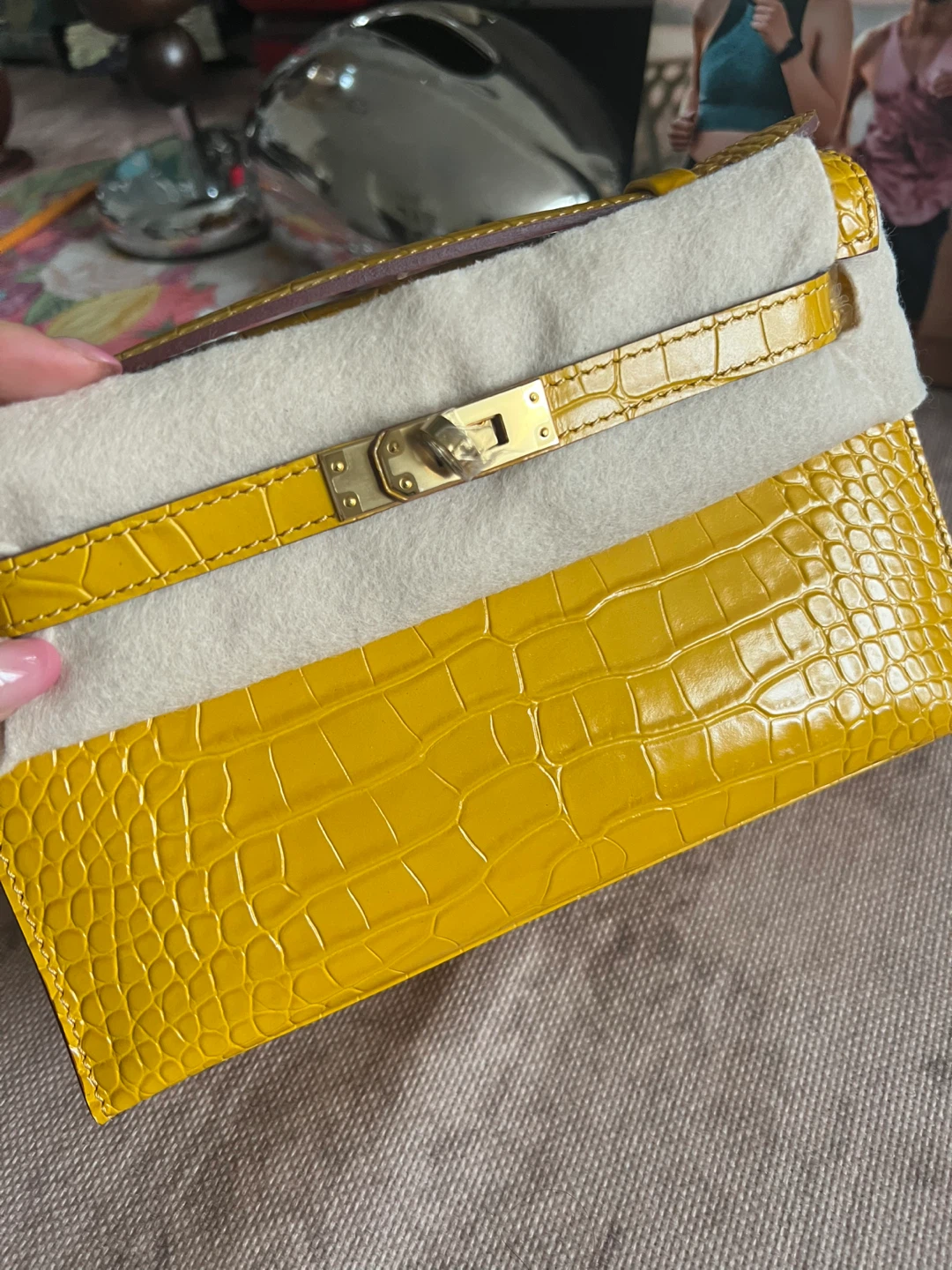 Kelly Pochette Clutch Bag - photo 5