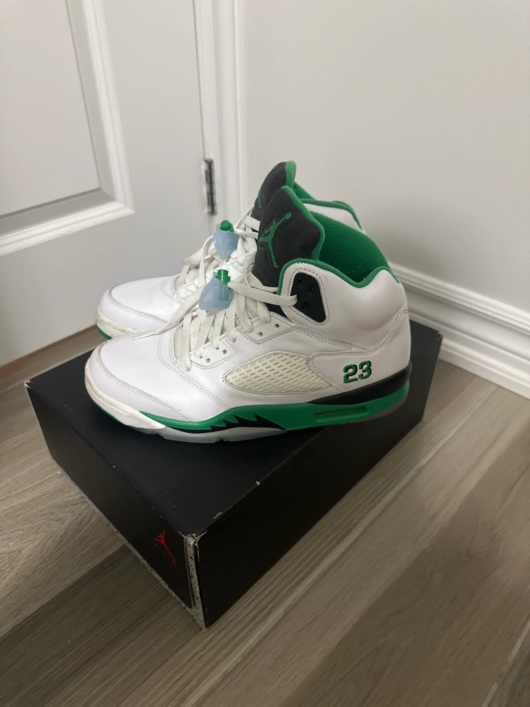 Air Jordan 5 Retro lucky green - photo 4