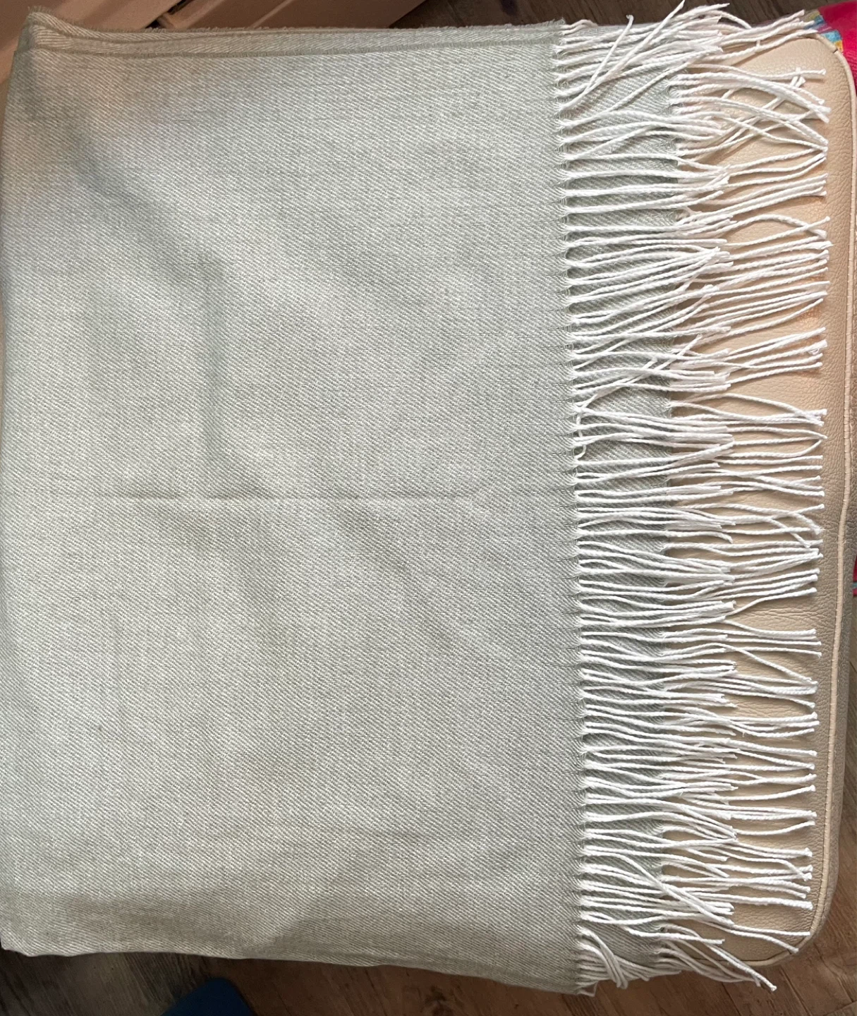 Woven Throw Blanket with Fringe - photo 3