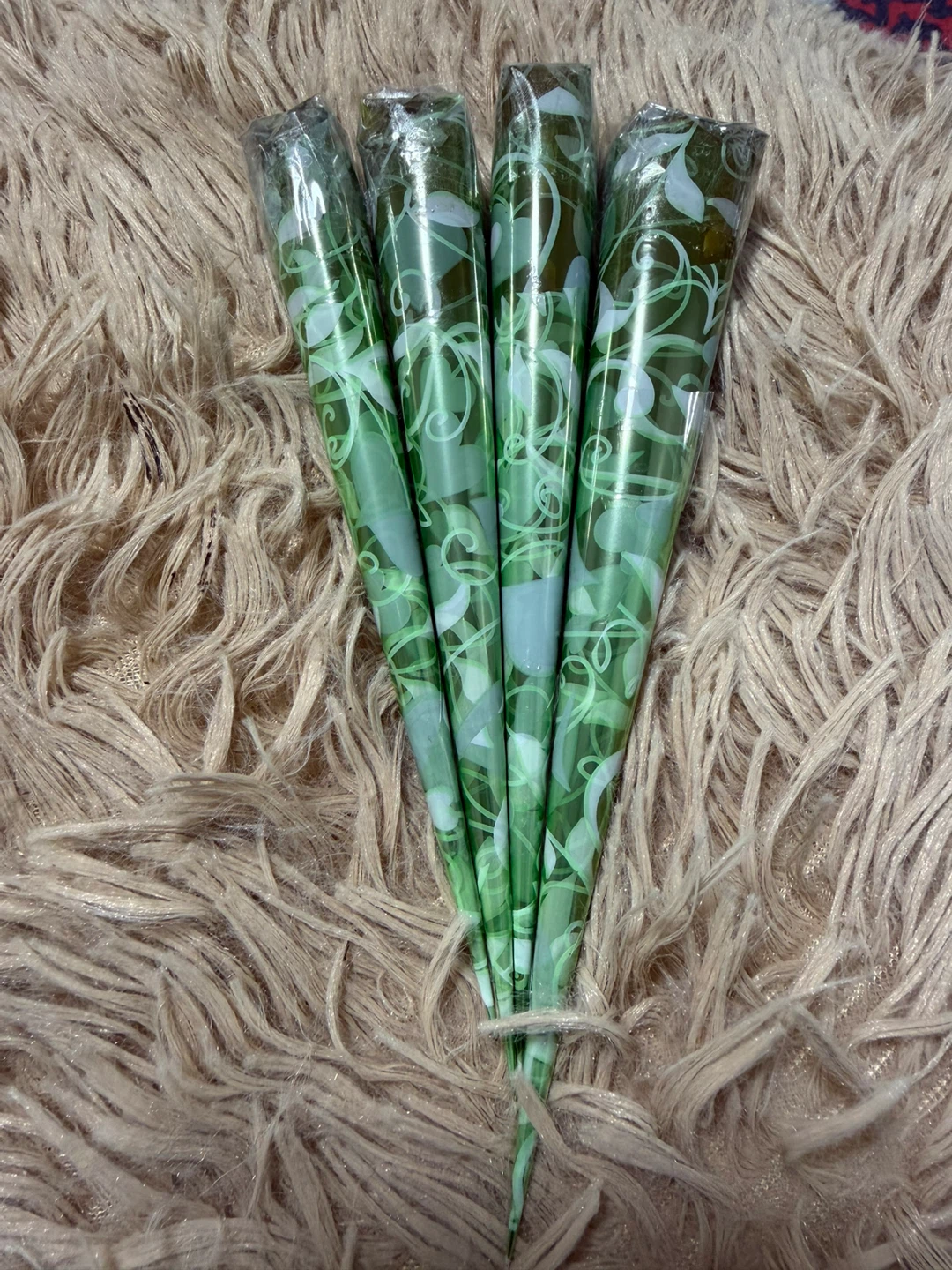 Organic henna cone