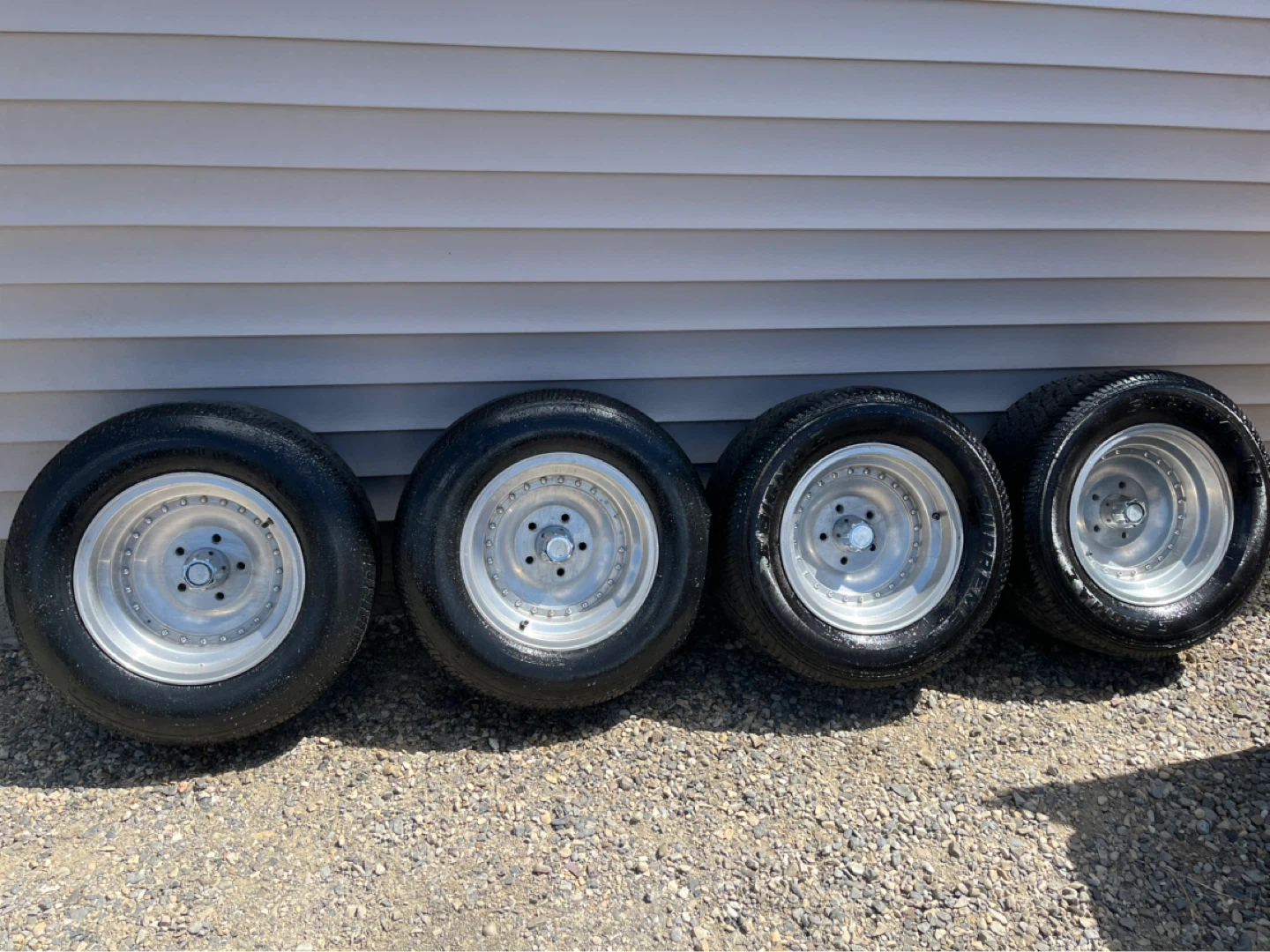 Set of 4 Chrome Alloy Wheels