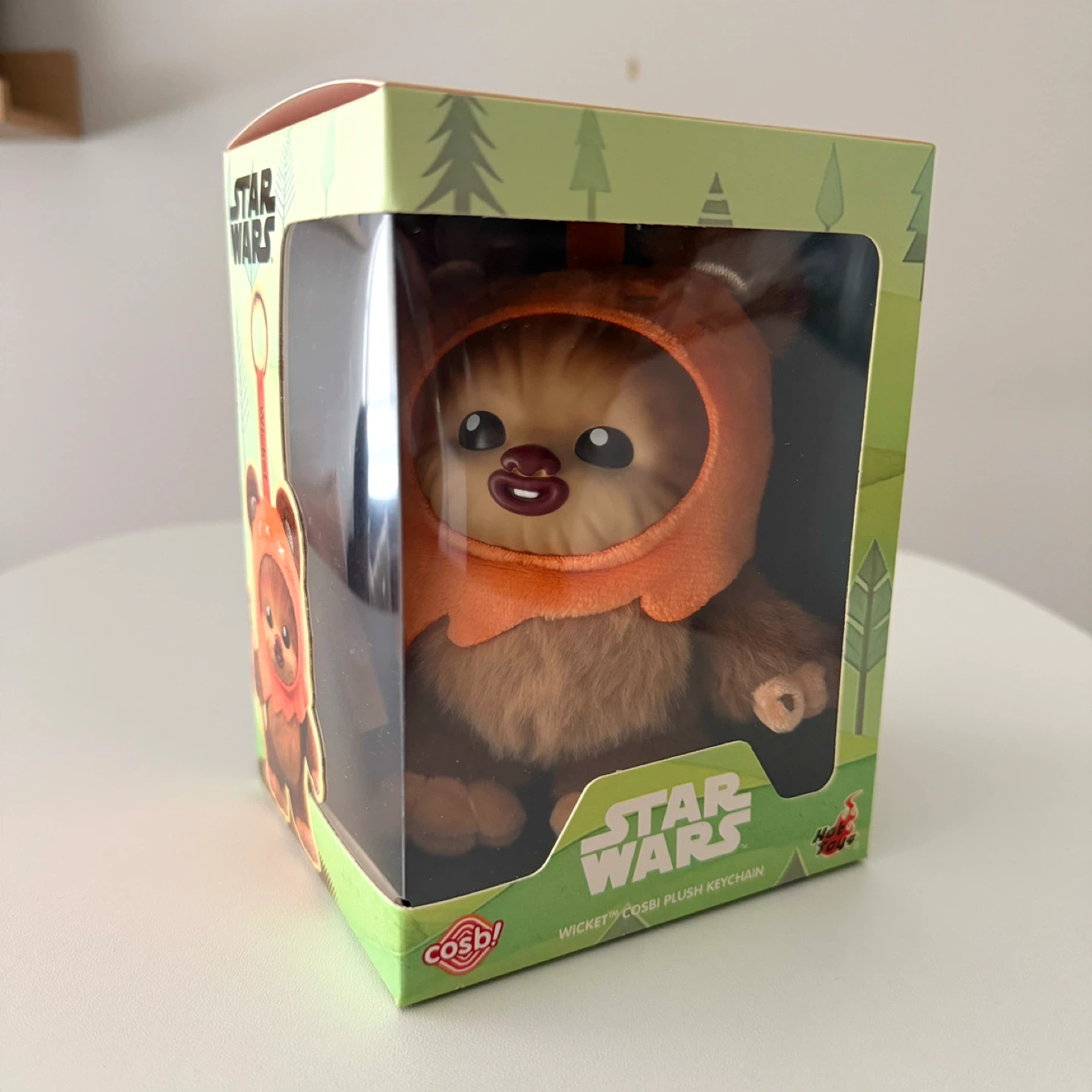 Star Wars Ewok Bag Charm Plush from Japan NWT
