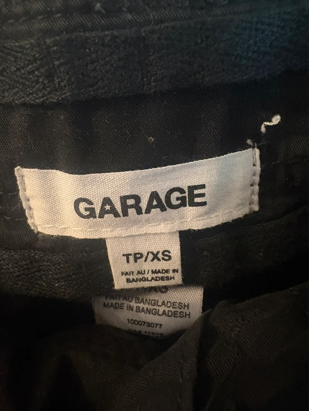 Garage Black Cargo Skirt - photo 2