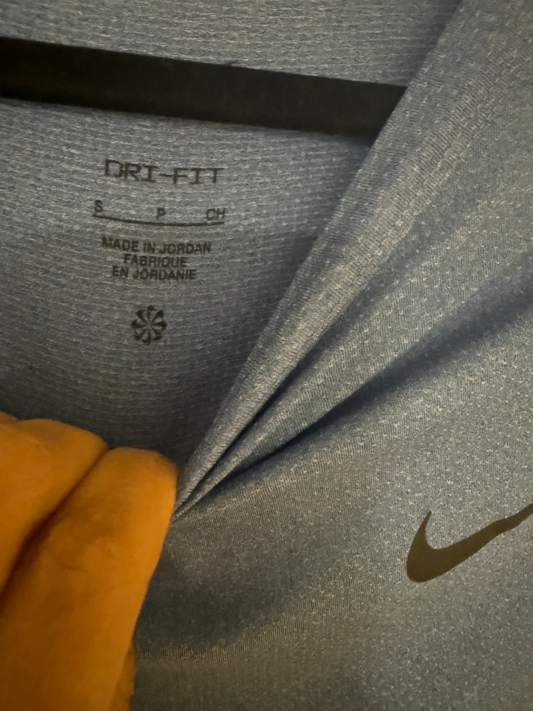 Nike Dri-FIT T-Shirt Blue Size S - photo 3