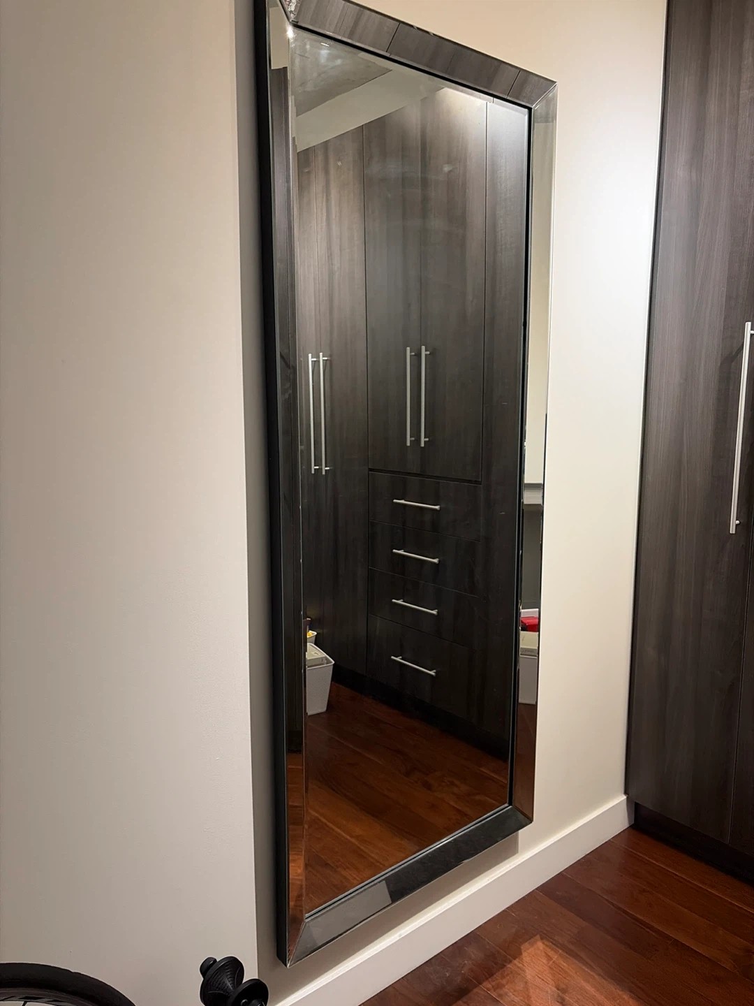 Full Length Frameless Wall or Floor Mirror 70x30 - photo 4