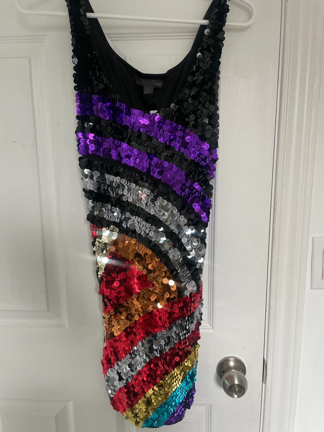Sparkly Sequin Mini Dress