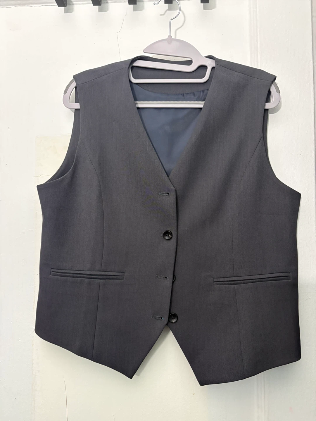 Men's Charcoal Gray Formal Vest