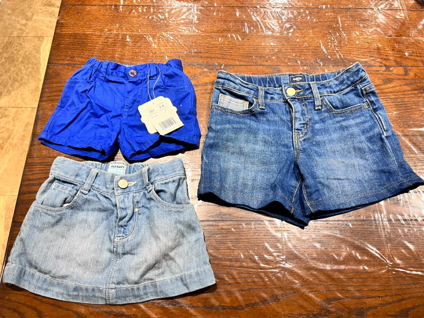 3 Pairs of Baby/Toddler Shorts