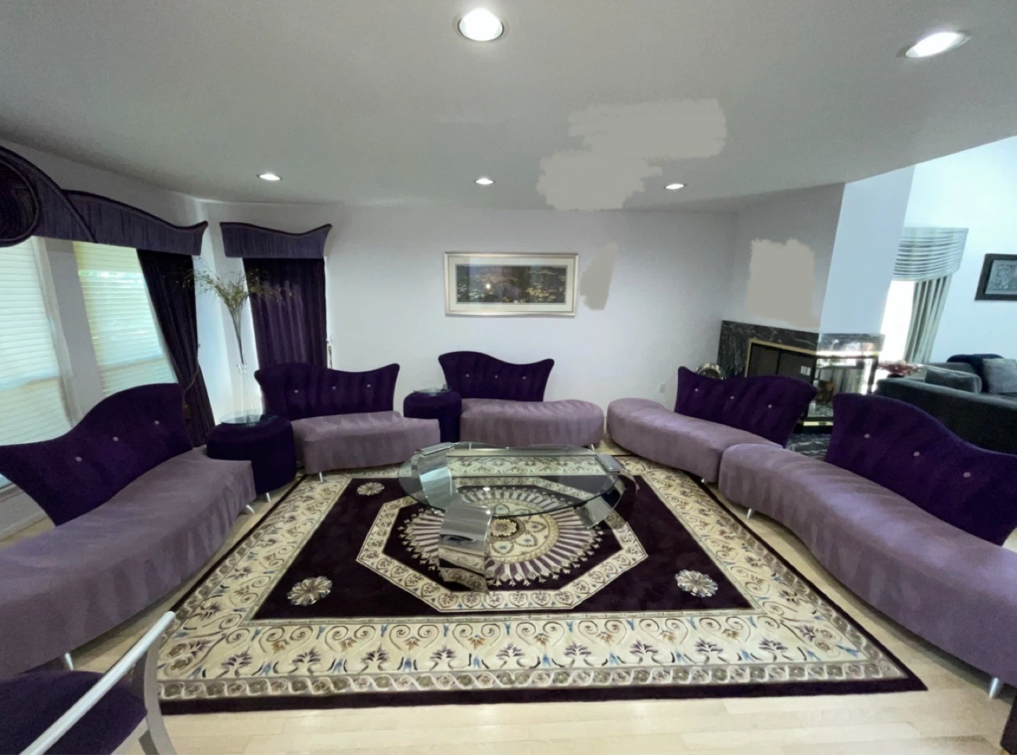 Elegant 8– Piece Formal Living Room Set