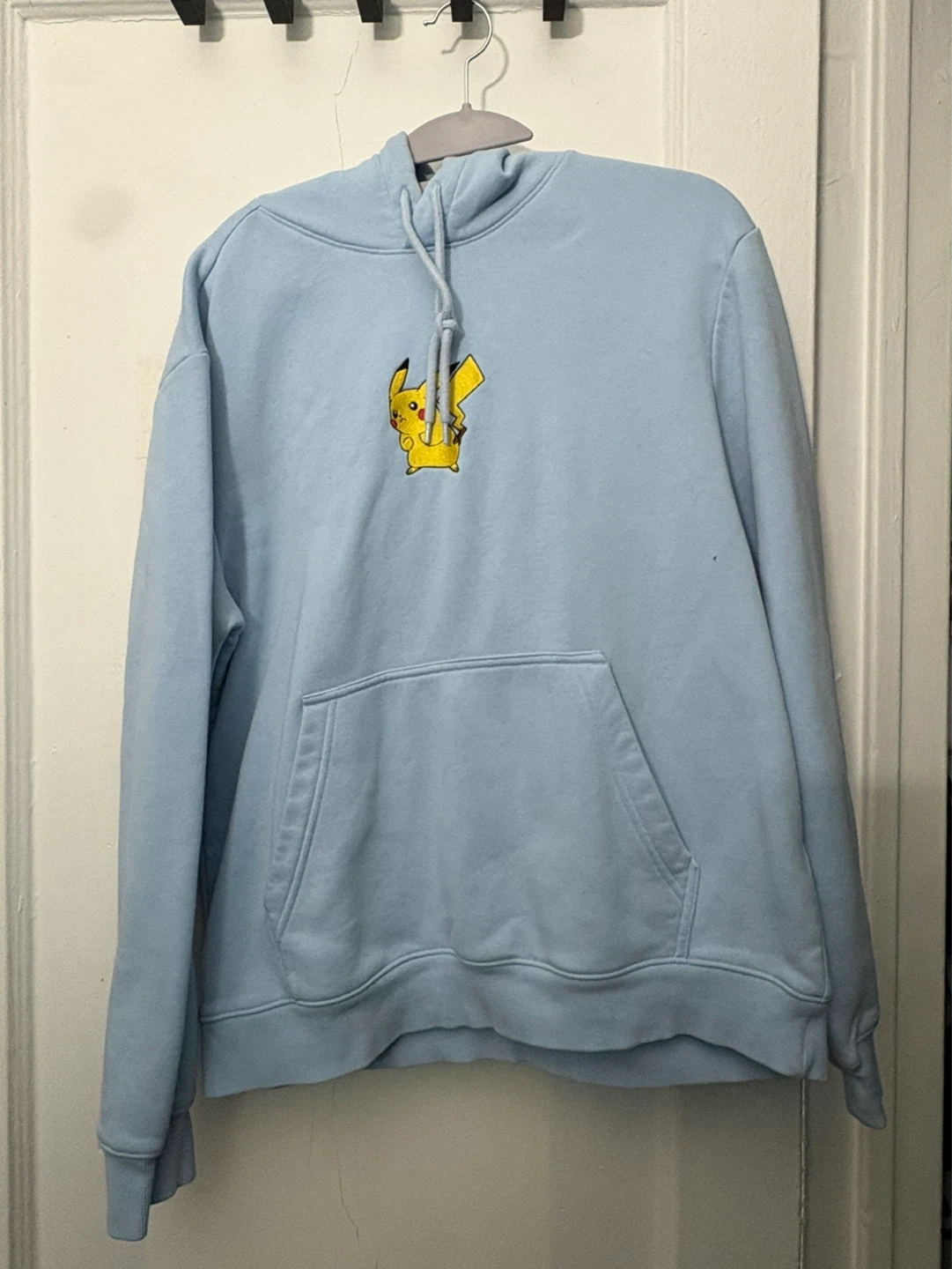 Light Blue Pikachu Hoodie