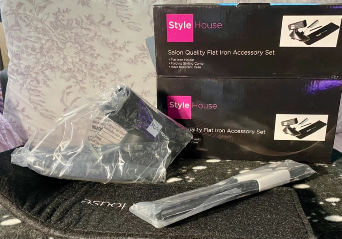 Style House Salon Quality Flat Iron Accessory Set - photo 3