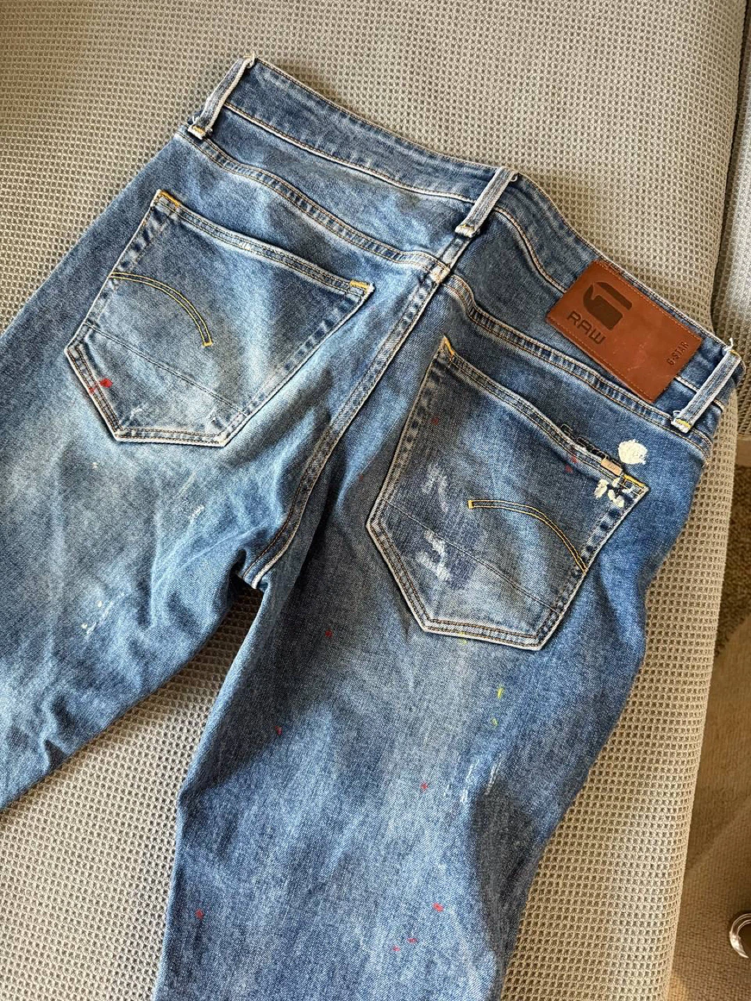 G-Star RAW 3301 Slim Blue Jeans – Size 30/32 - photo 5