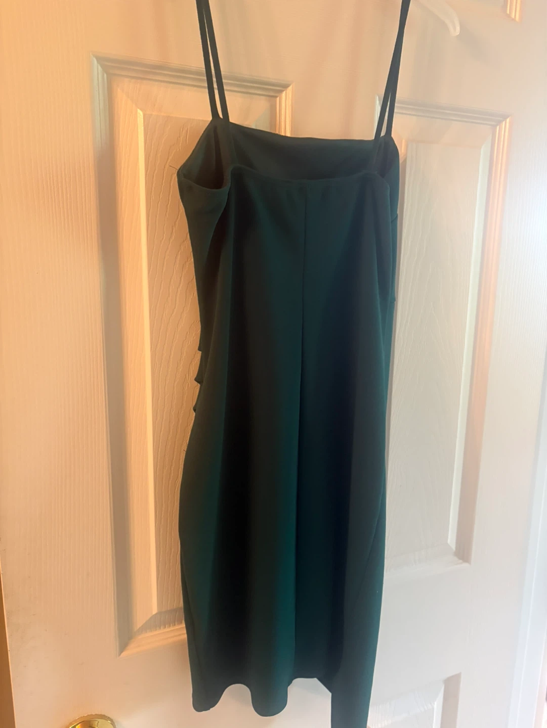 Blue Blush Ruched Bodycon Mini Dress small - photo 2