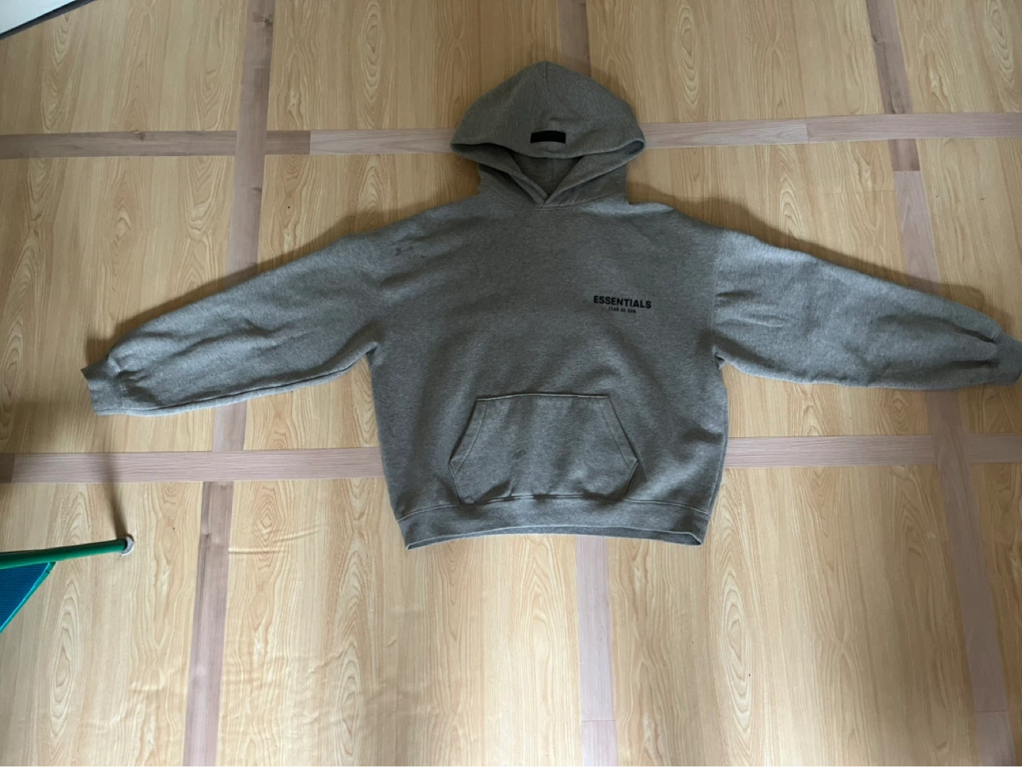 ESSENTIALS Fear of God Grey Oatmeal Hoodie