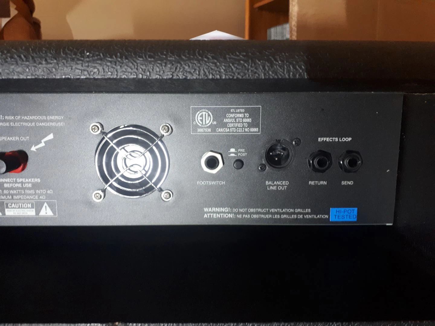 Marshall MBB Series 60 Bass Combo Amp - photo 5