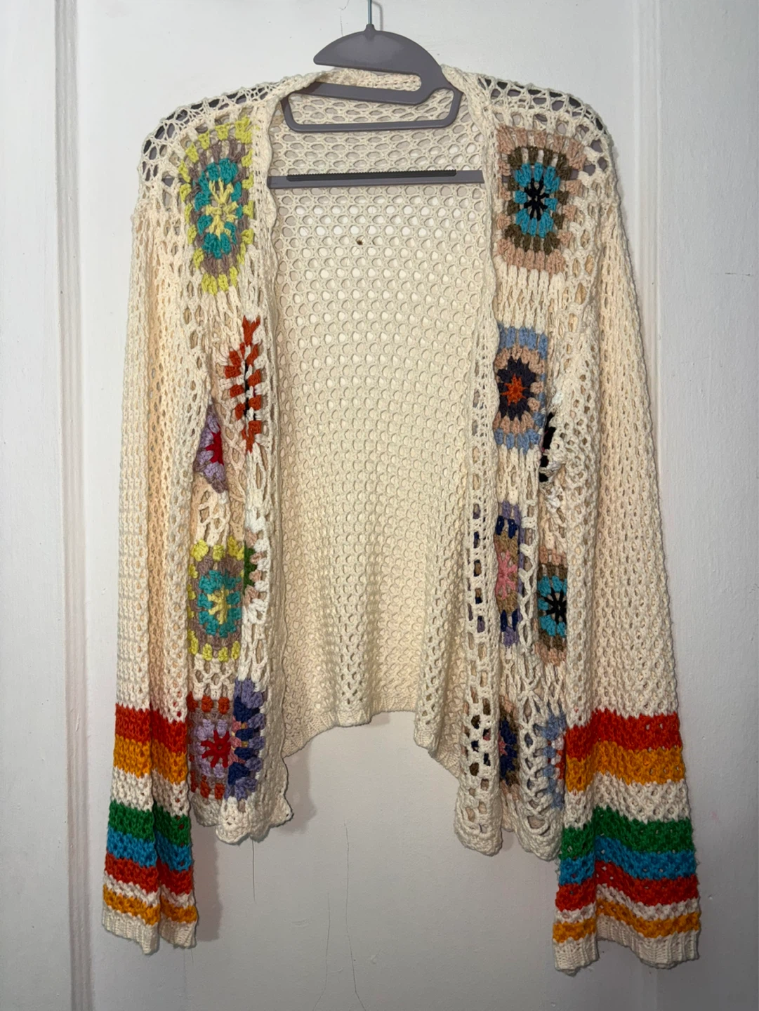 Crochet Knit Cardigan