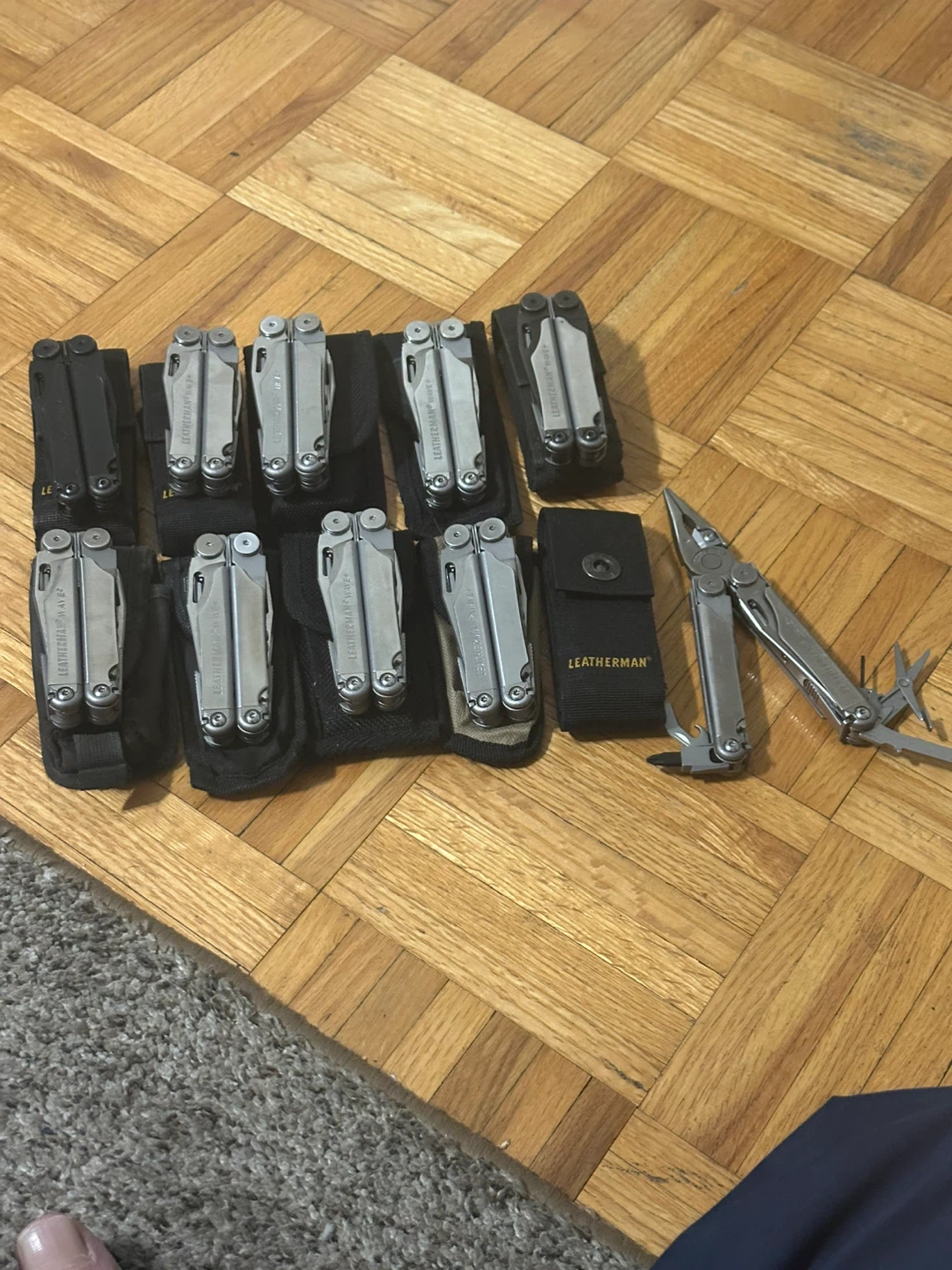 8 Leatherman weva +. One for 100