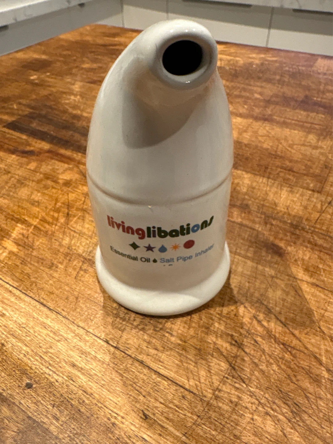 Living Libations Essential Oil & Salt Pipe Inhaler