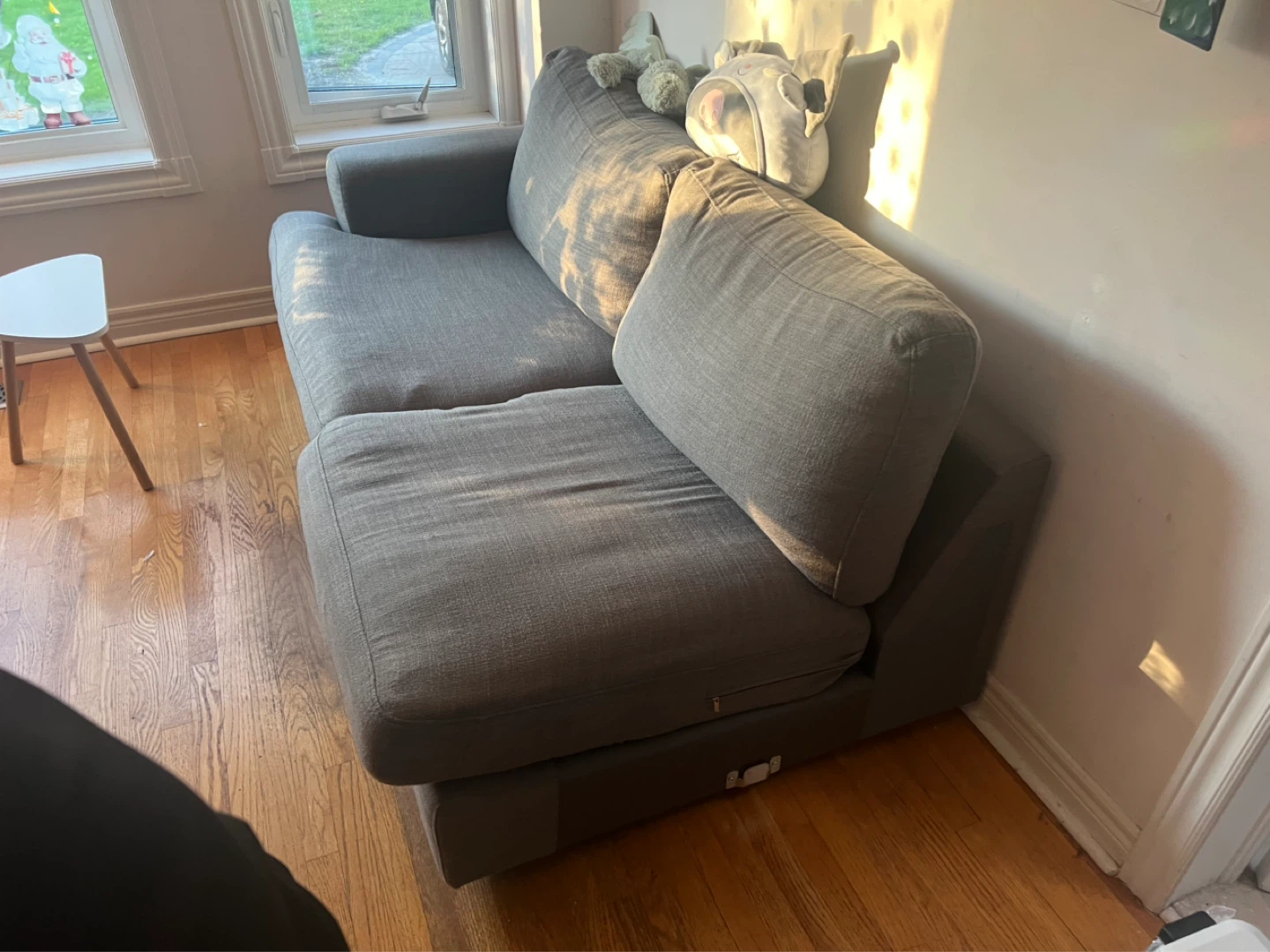 Grey GAETA couch - photo 4