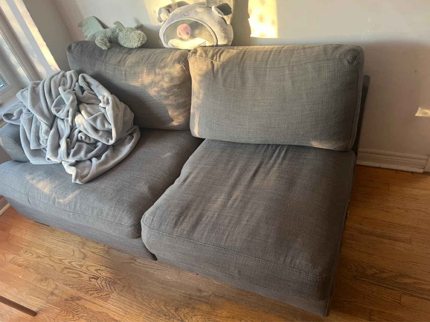 Grey GAETA couch - photo 2