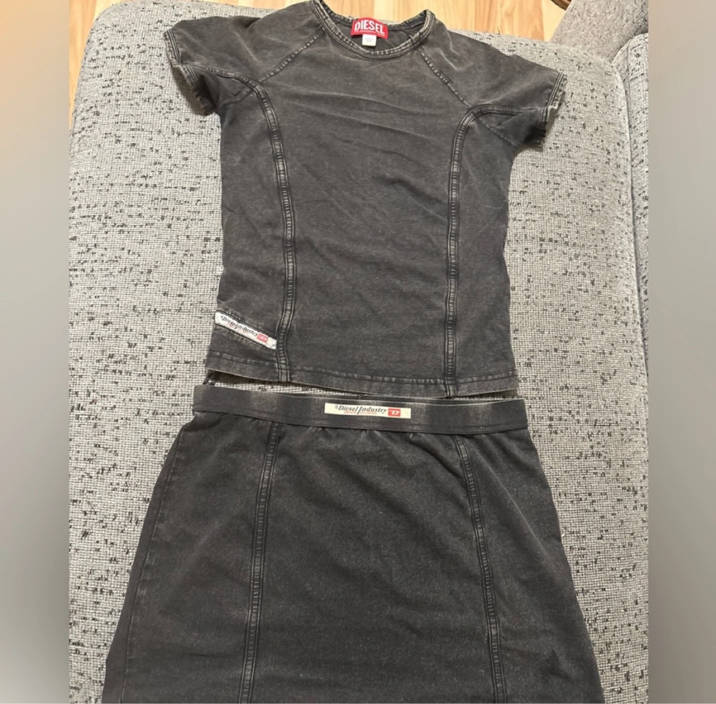 Diesel "Diesel Industry" T-Shirt and Skirt Set