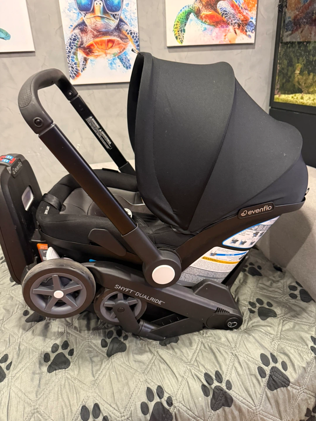 Evenflo Shyft Dualride Travel System